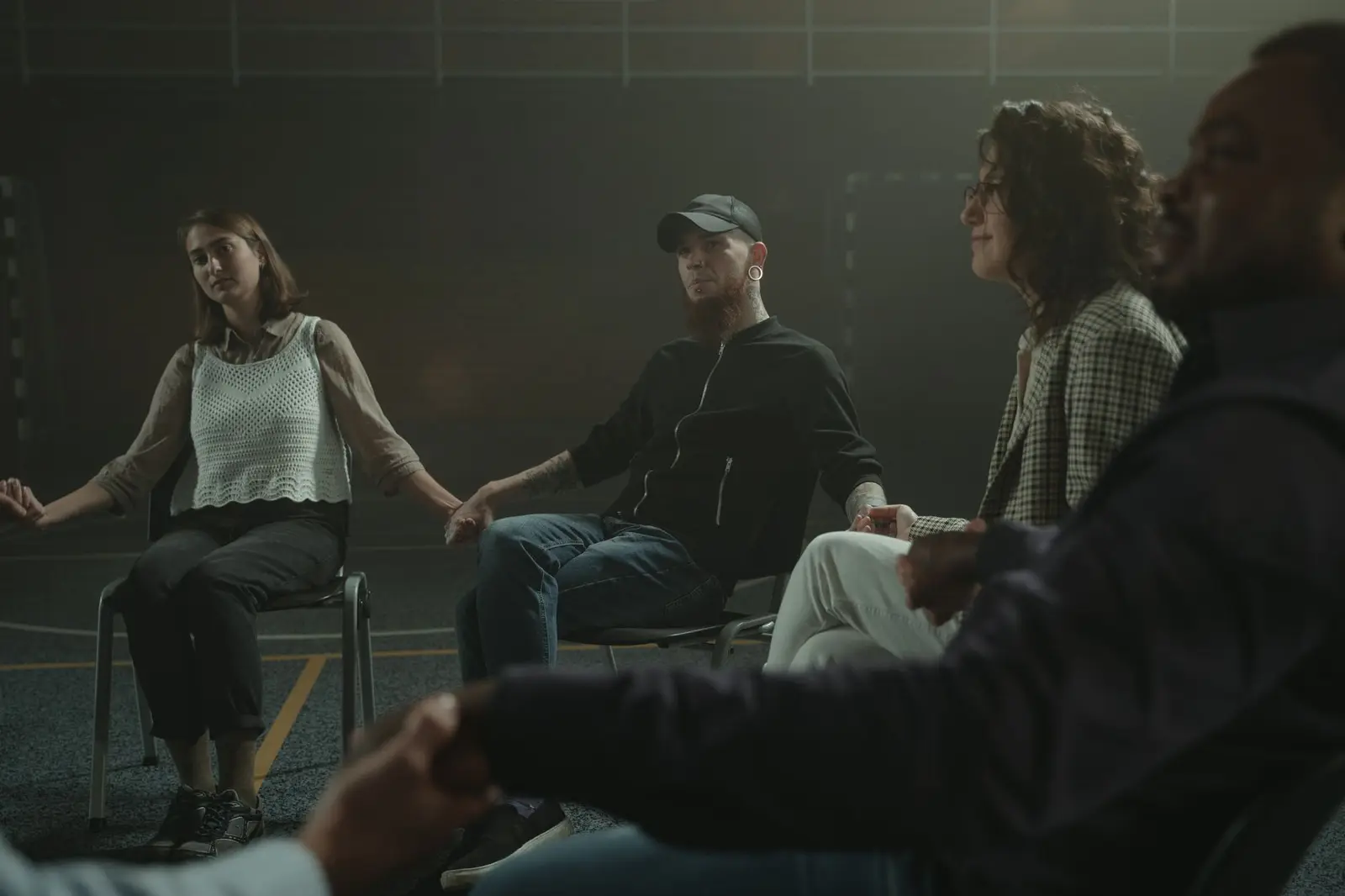 A supportive group counseling setting