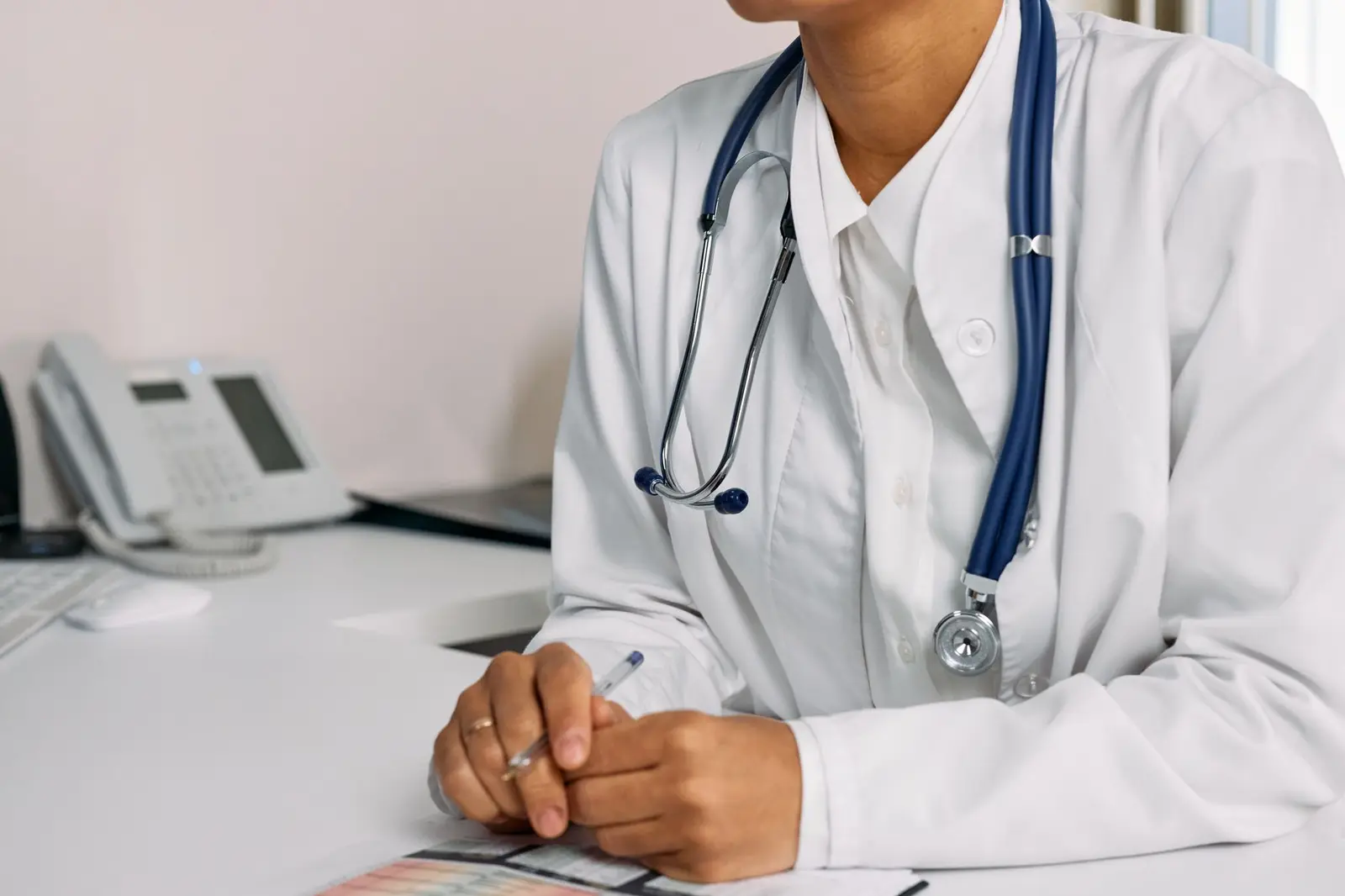 A compassionate medical consultation